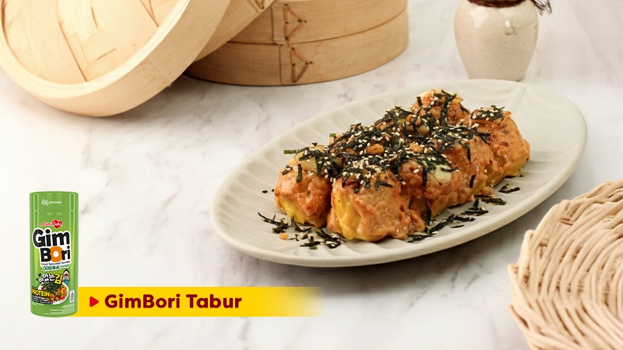 Rahasia Rasa Umami di Dimsum Mozzarella? Pakai Nori Gim Bori Tabur!